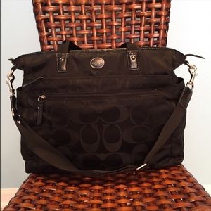 Coach diaper bag
